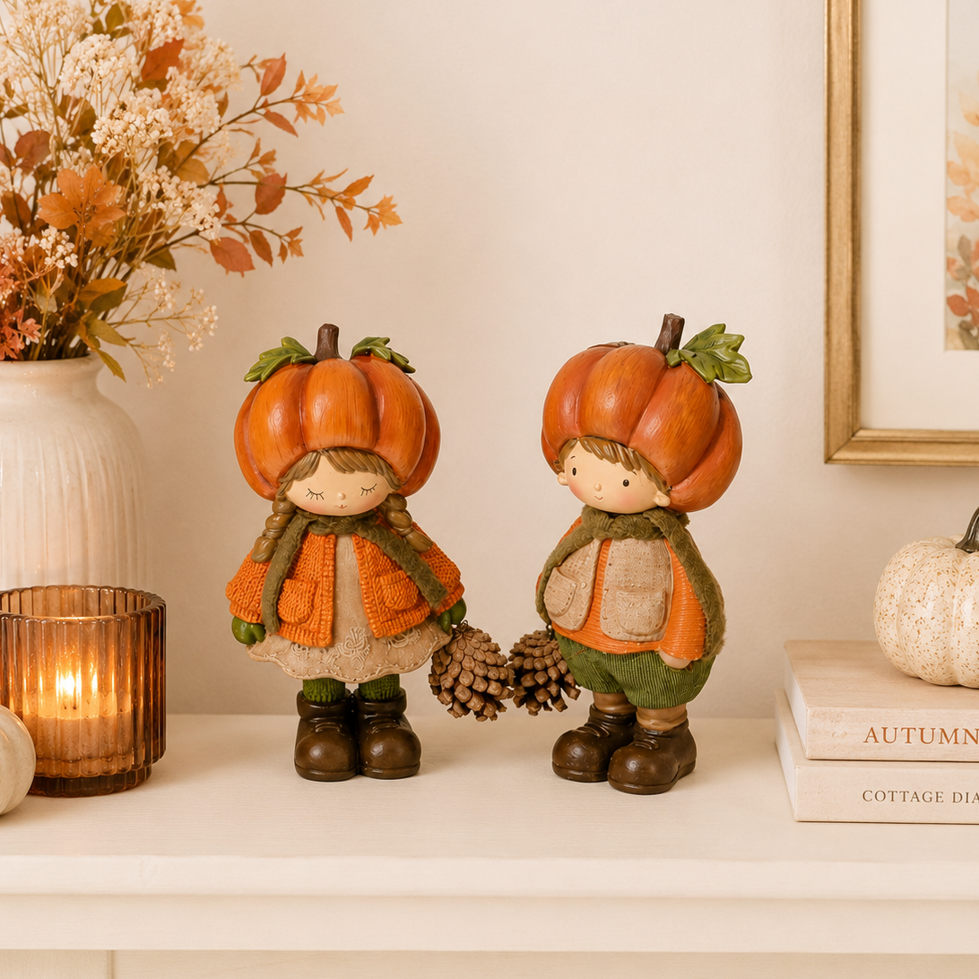 Autumn Pumpkin Boy &amp; Girl