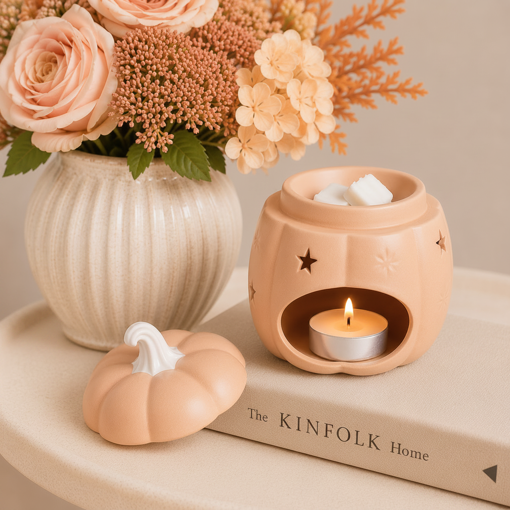 Starry Pumpkin Oil Burner &amp; Wax Warmer
