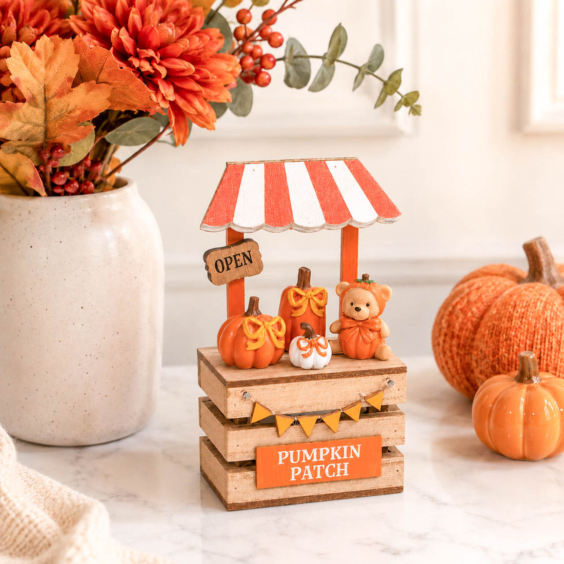 Harvest Home Mini Pumpkin Patch Stall