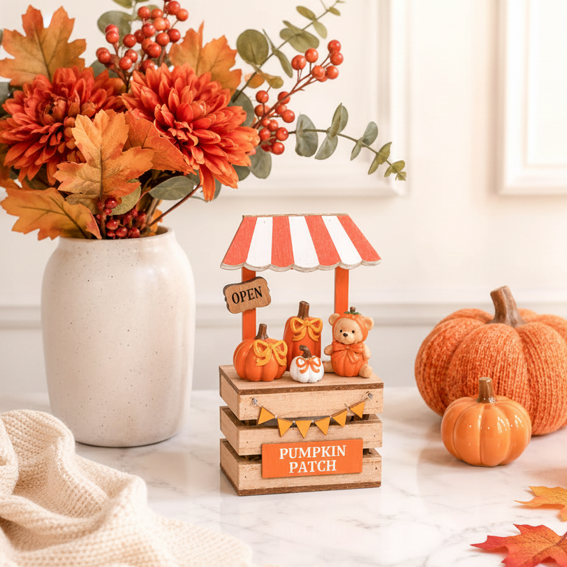 Harvest Home Mini Pumpkin Patch Stall