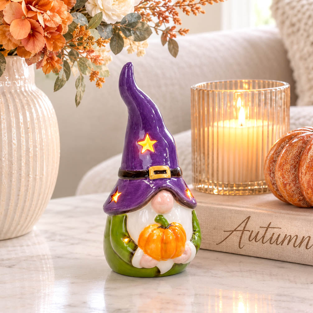 Autumn LED Ceramic Gonk
