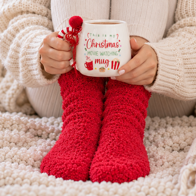 Christmas Movie Watching Mug