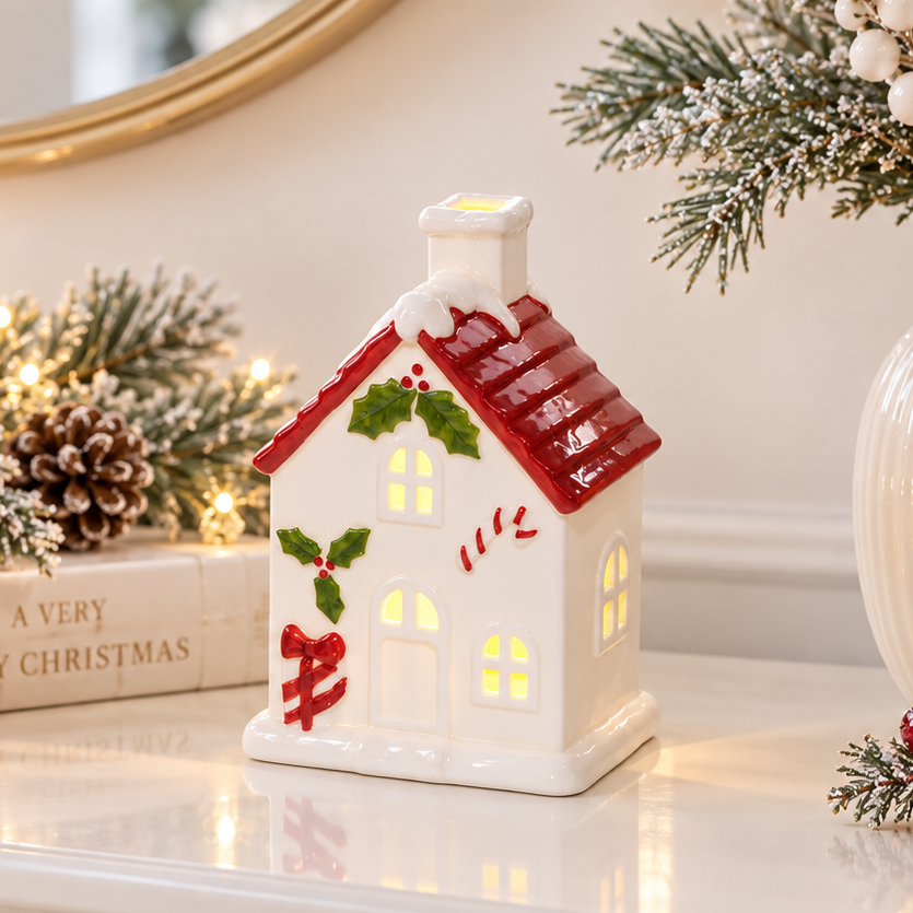 Festive Berries LED House