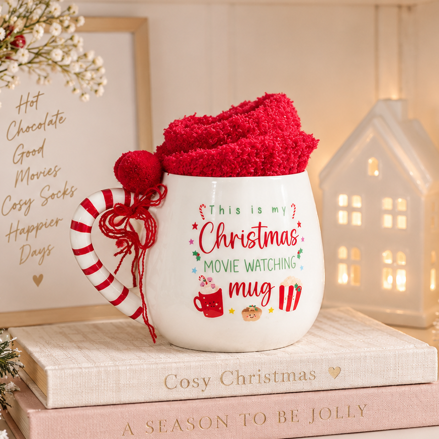 Christmas Movie Watching Mug