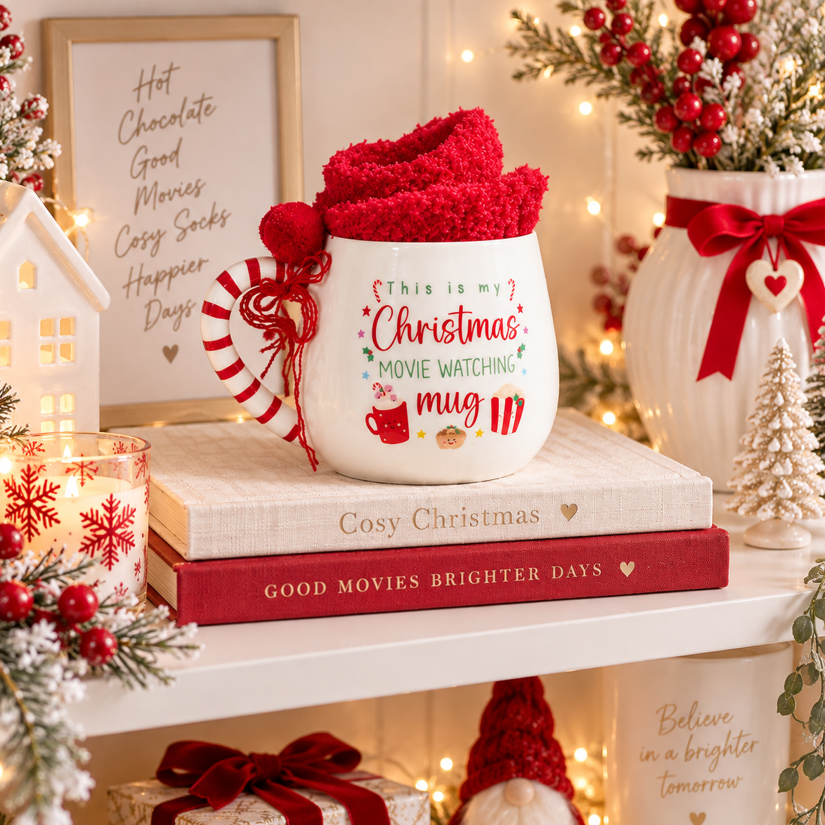 Christmas Movie Watching Mug