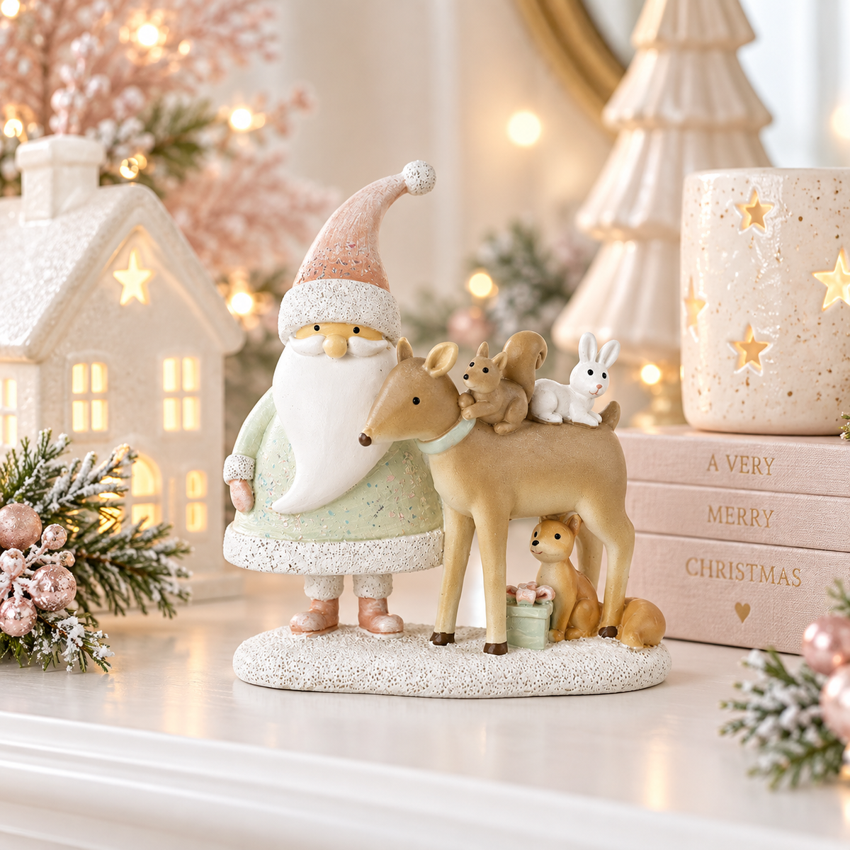 Santa &amp; Friends Ornament
