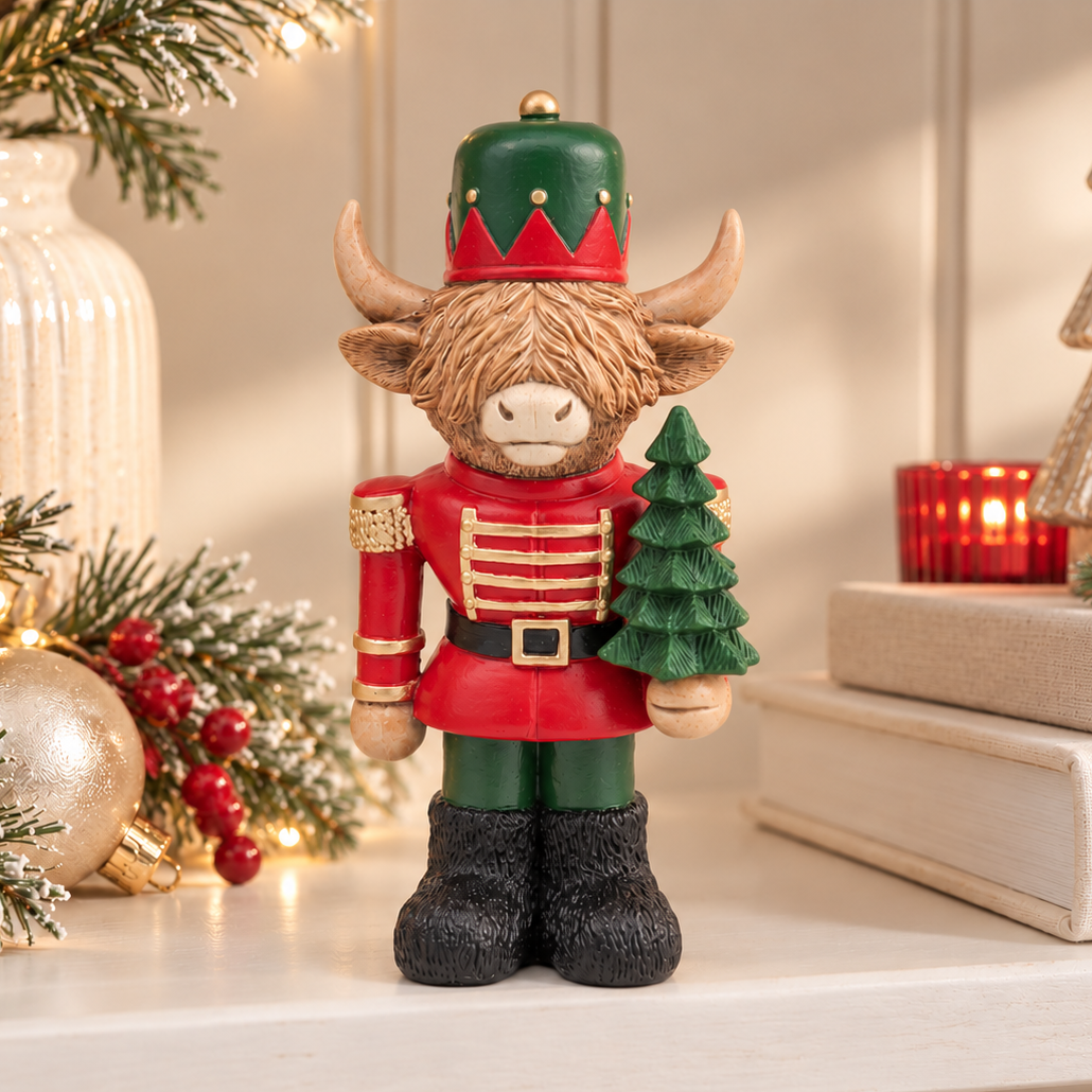 Nutcracker Highland Cow