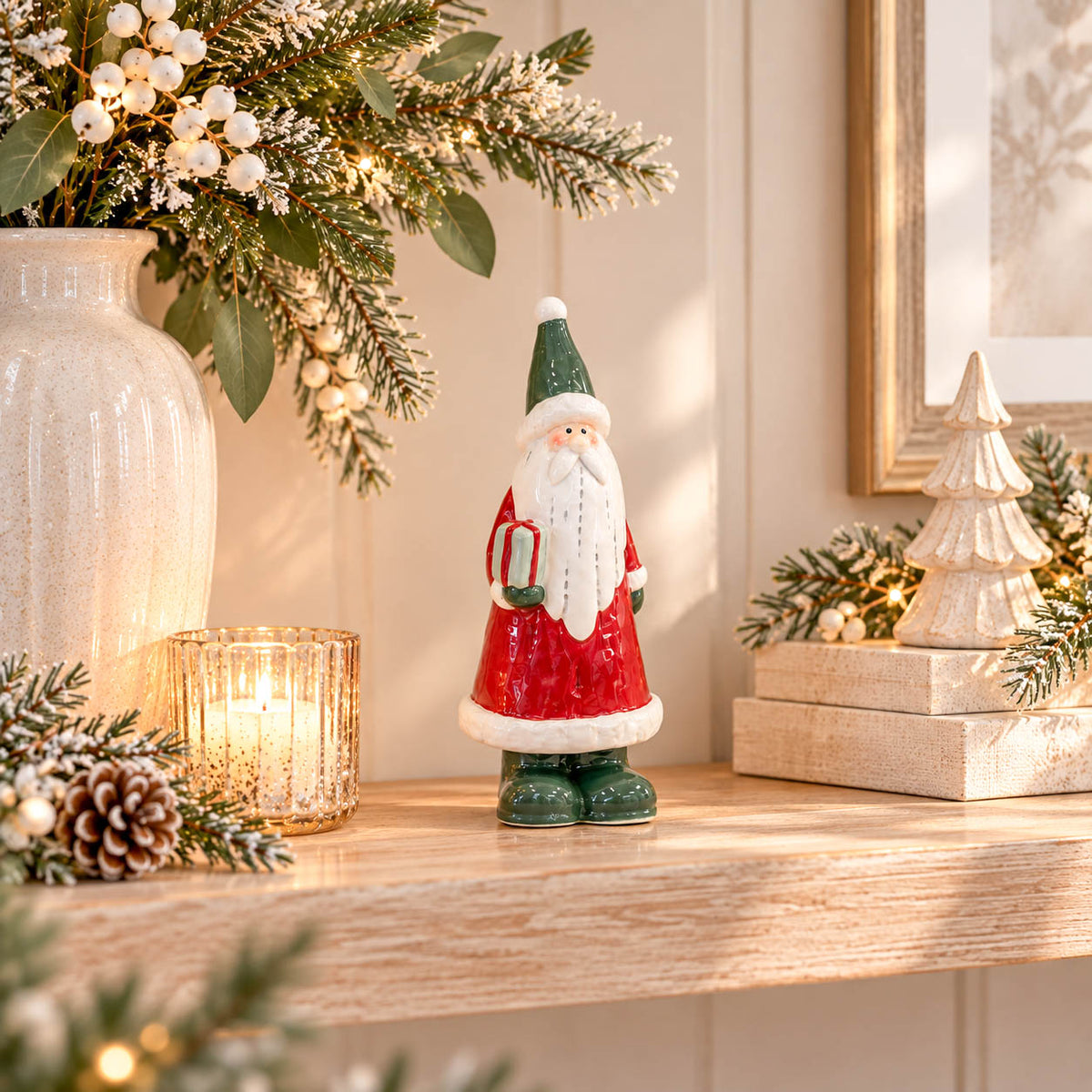 Standing Santa Ornament