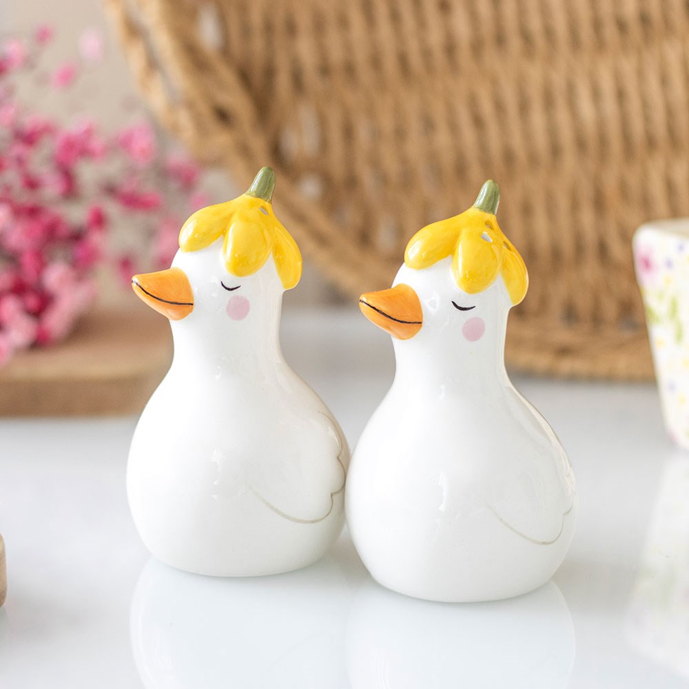 Daisy &amp; Duck Salt &amp; Pepper Shakers