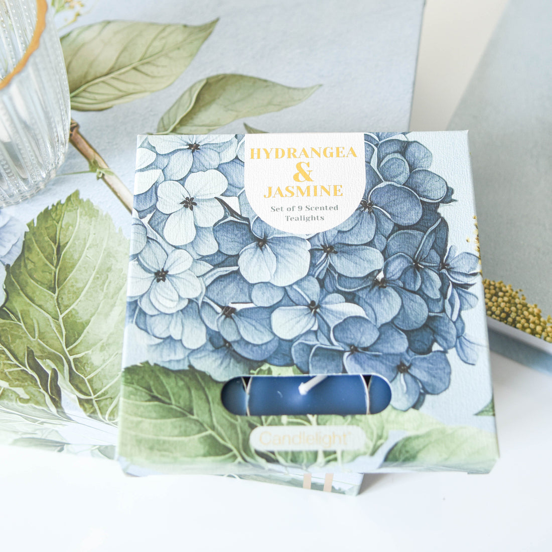 Hydrangea &amp; Jasmine - 9PK Tealights