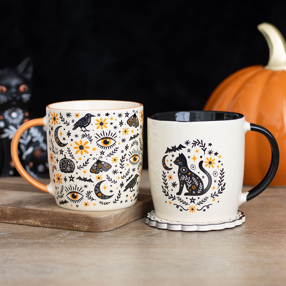 Frightful Folk Cat Mug