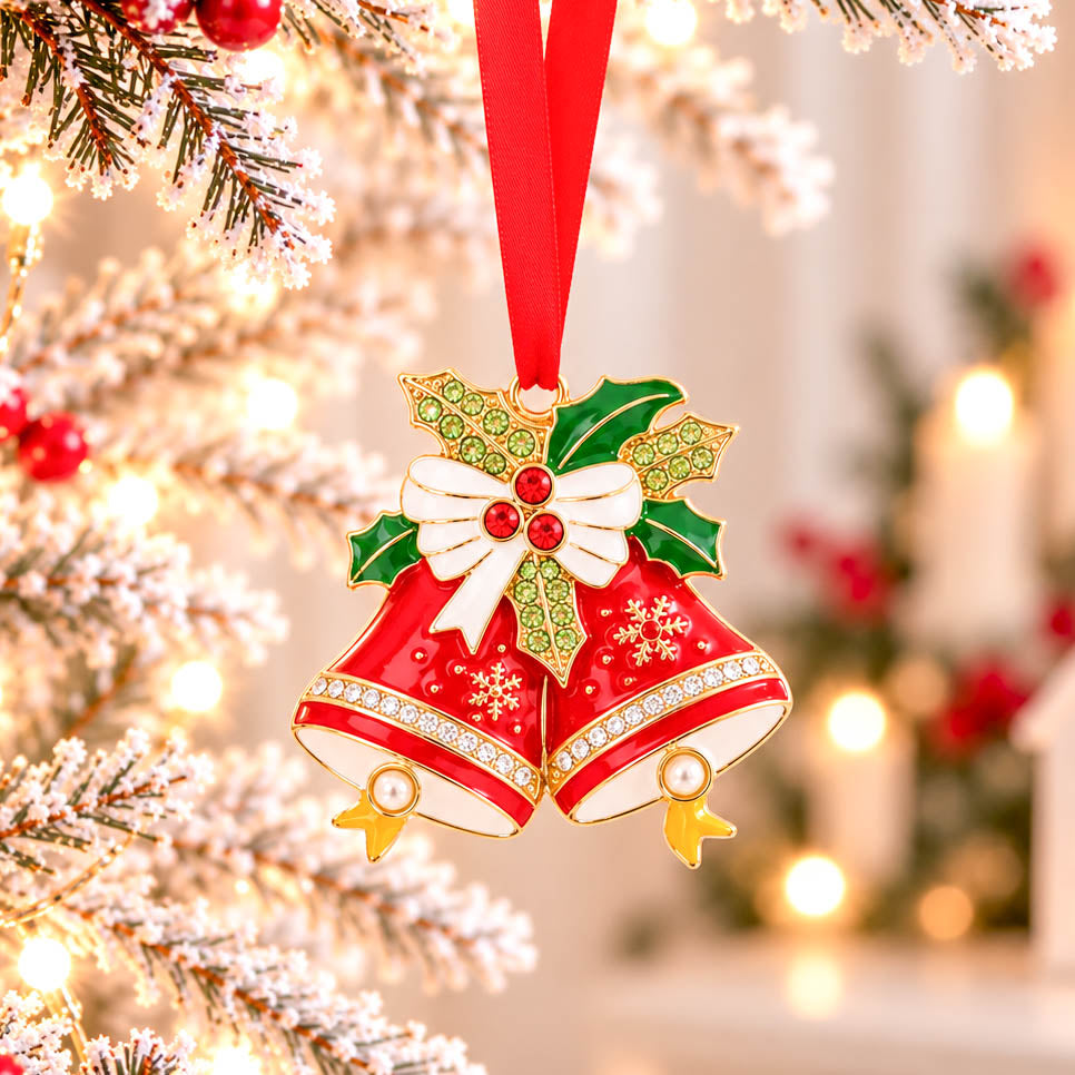 Christmas Treasures Bells Tree Hanger