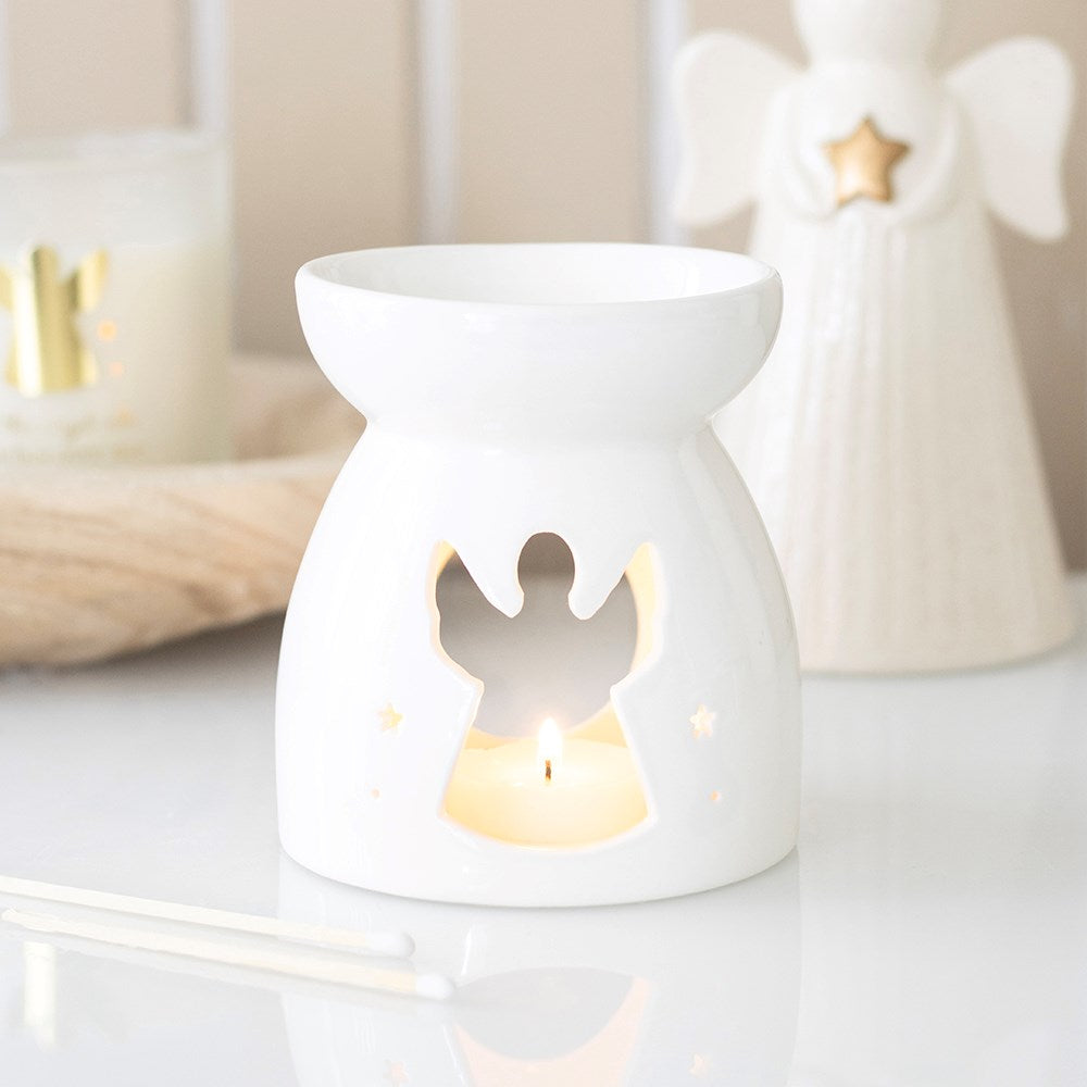 Angel Cutout Oil Burner &amp; Wax Warmer