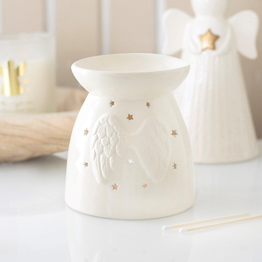 BACK AUG Angel Wing 3D Oil Burner &amp; Wax Warmer