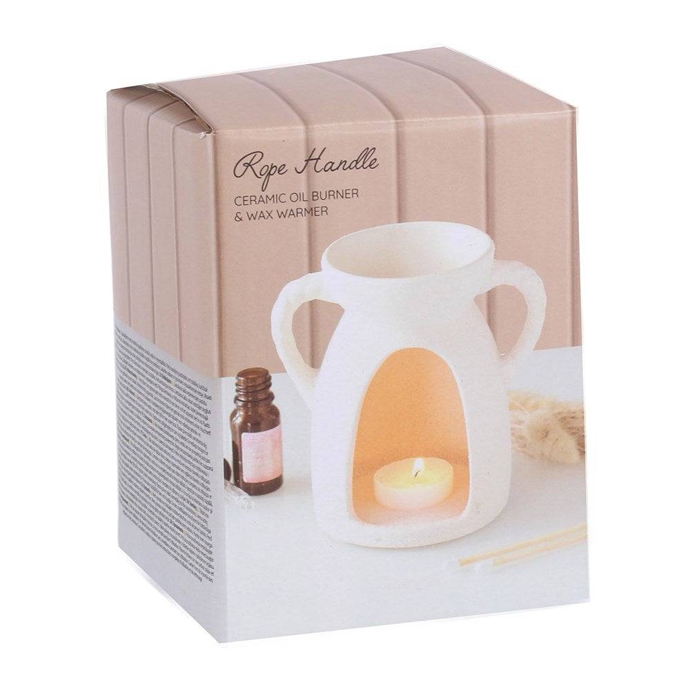 Rope Handle Oil Burner &amp; Wax Warmer