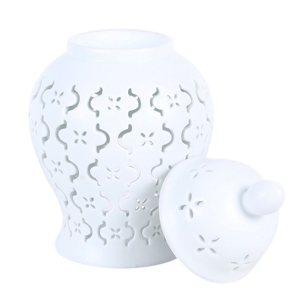 Moroccan Lantern Cut Out Oil Burner &amp; Wax Warmer