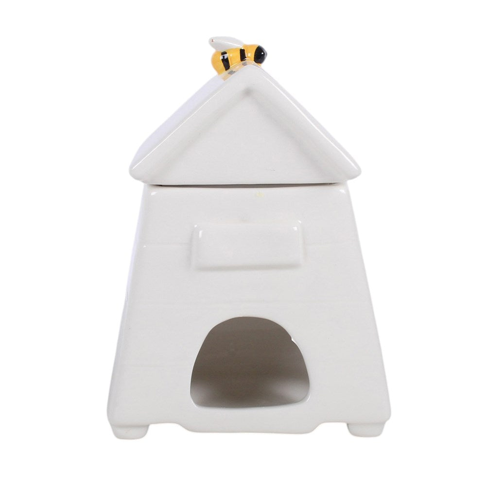 White Beehive Oil Burner &amp; Wax Warmer
