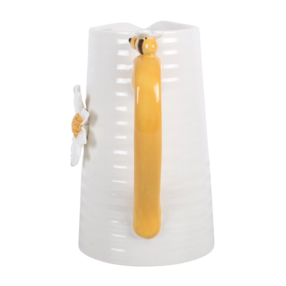 3D Daisy &amp; Honey Bee Flower Jug