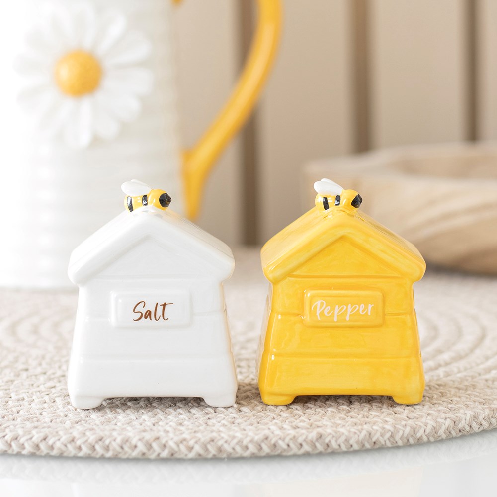 Beehive Salt &amp; Pepper Shakers