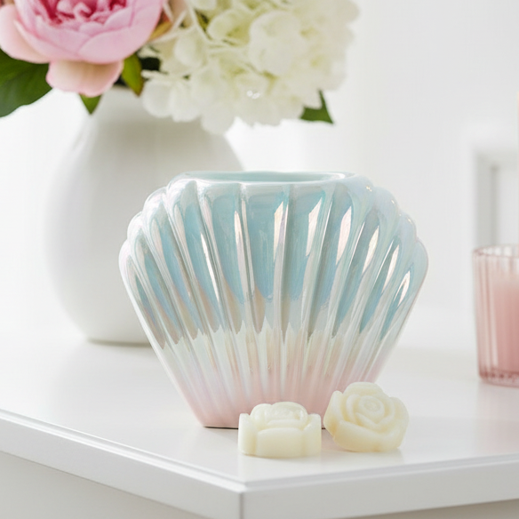 Iridescent Shell Oil Burner