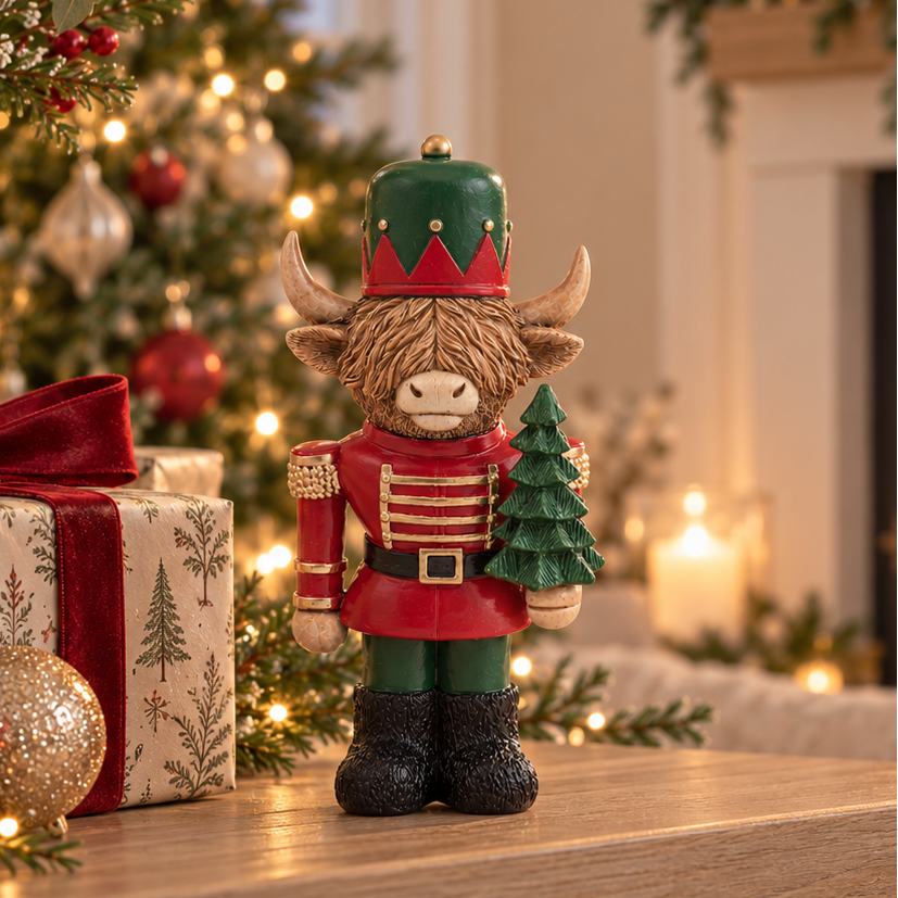 Nutcracker Highland Cow
