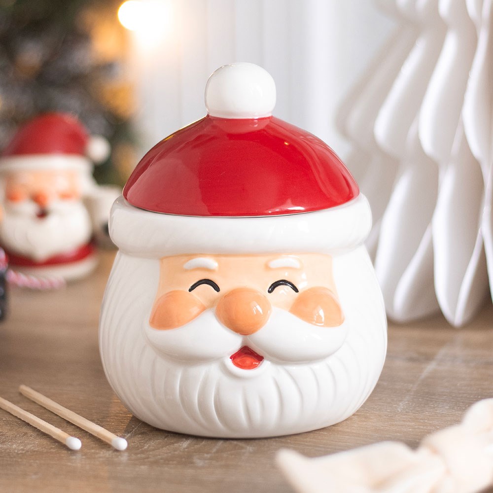 Jolly Santa Christmas Oil Burner &amp; Wax Warmer