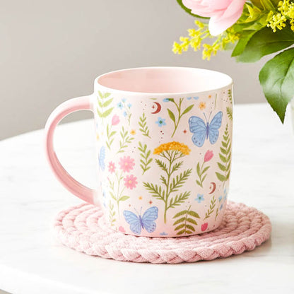Luna Bloom Floral Print Mug