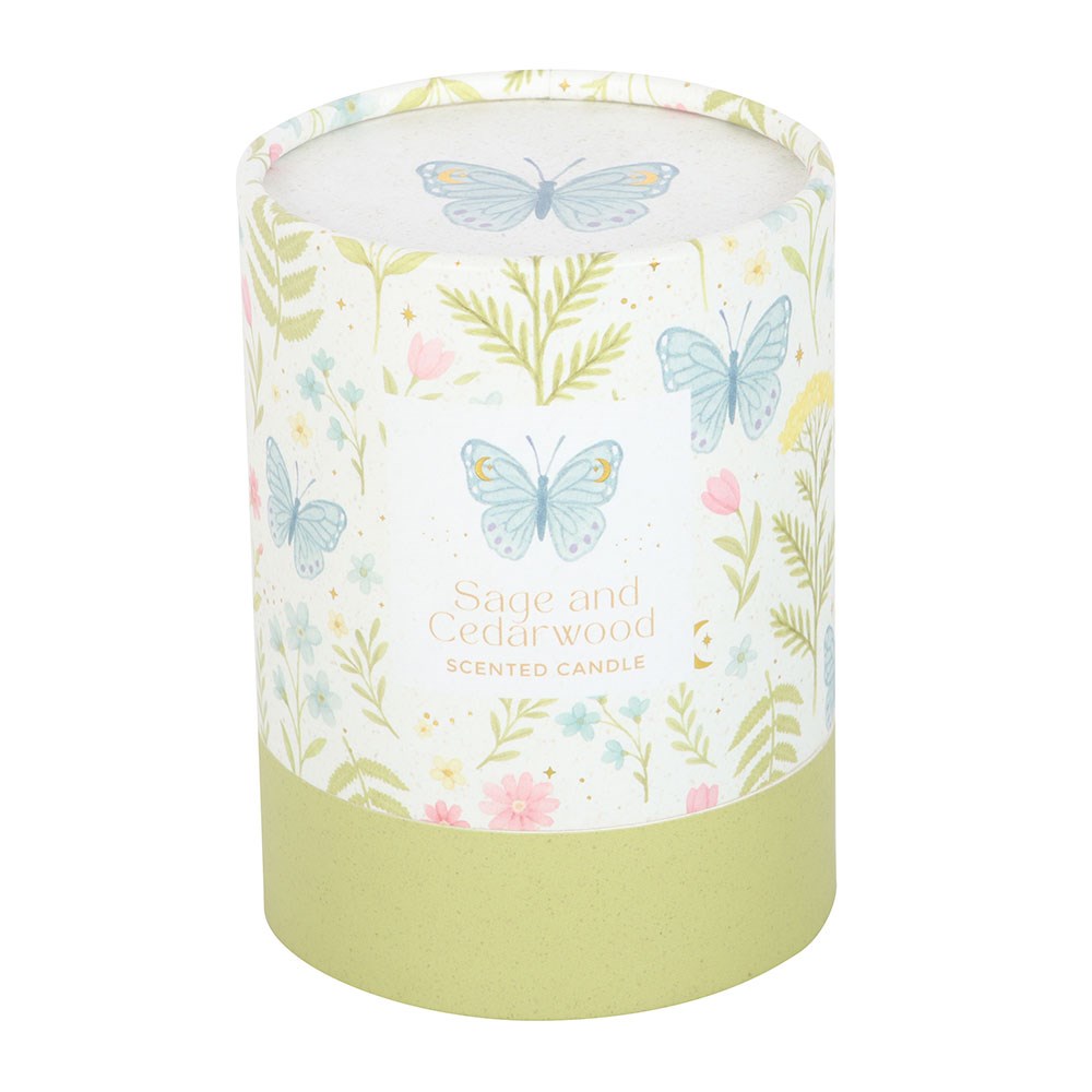 Luna Bloom Butterfly Sage &amp; Cedarwood Candle