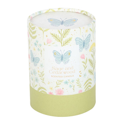 Luna Bloom Butterfly Sage &amp; Cedarwood Candle