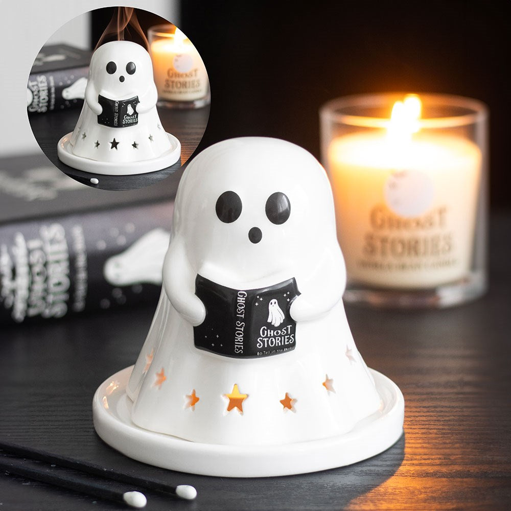 Ghost Stories Tealight &amp; Incense Cone Holder