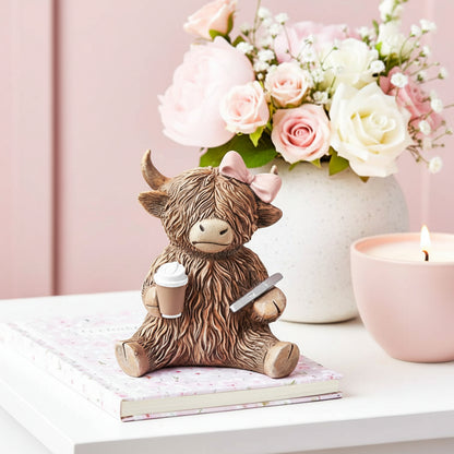 Coffeeholic Highland Cow