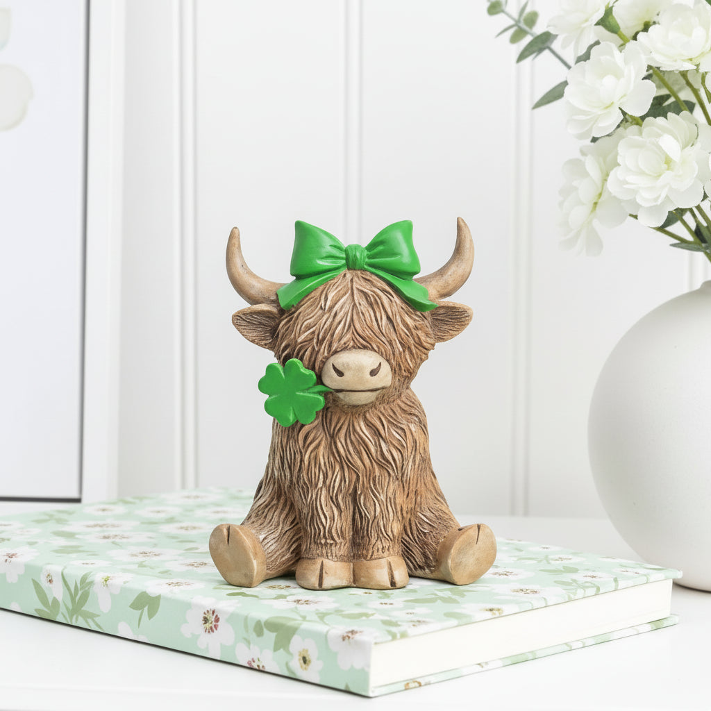 Lucky Girl Highland Cow