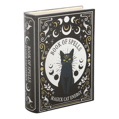 Black Cat Magick Book of Spells Storage Book