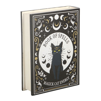 Black Cat Magick Book of Spells Storage Book
