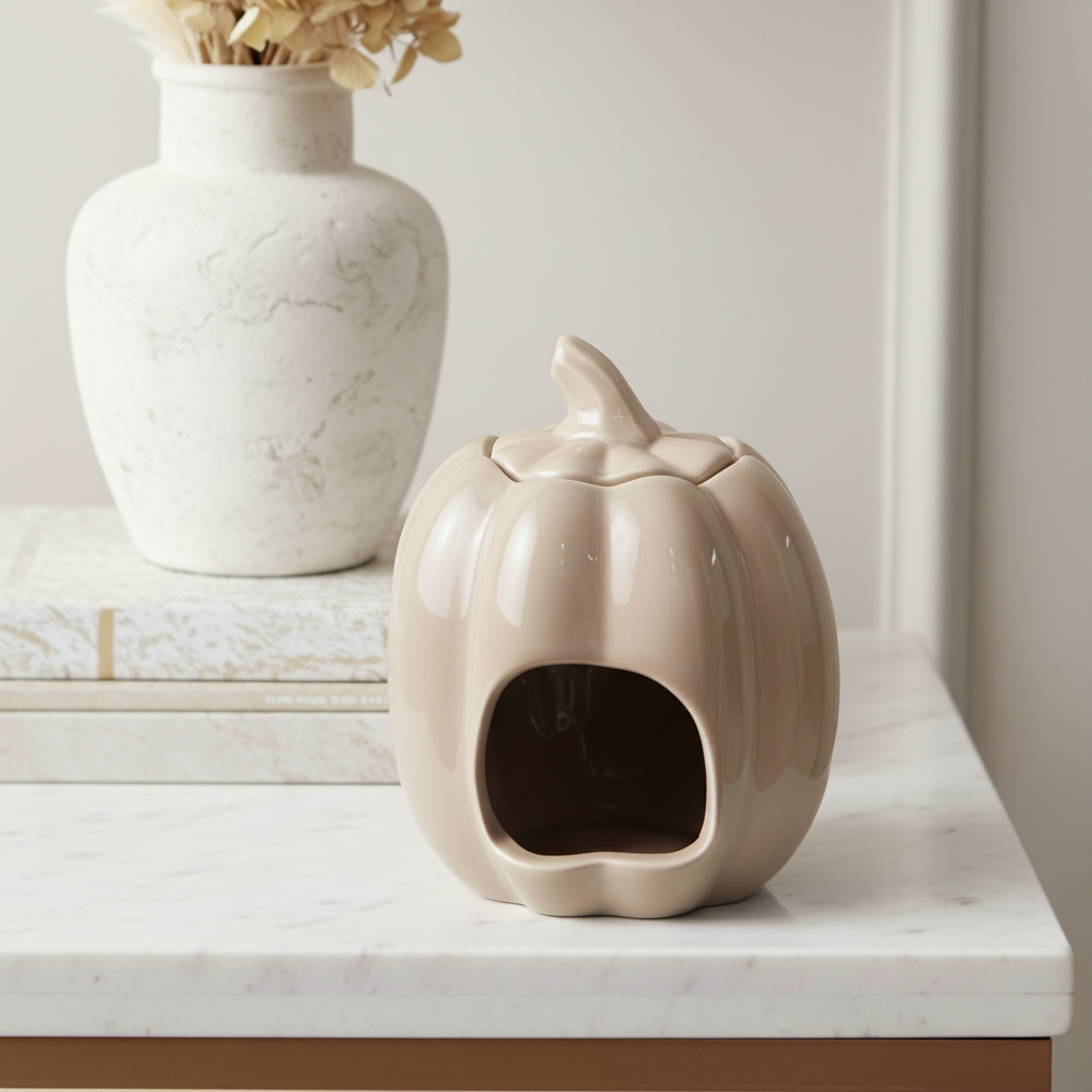 Taupe Pumpkin Oil Burner