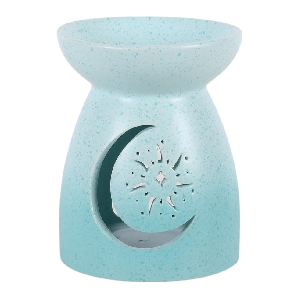 Blue Moon Cutout Oil Burner