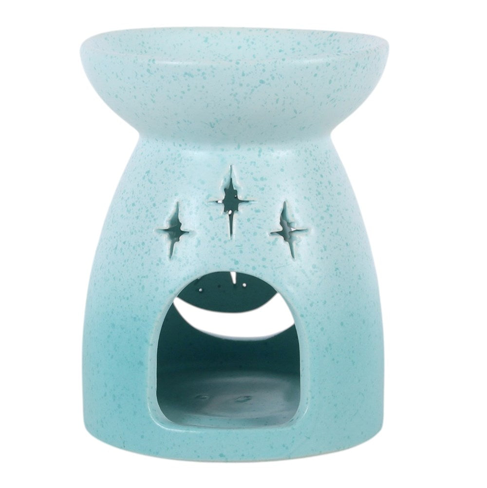 Blue Moon Cutout Oil Burner