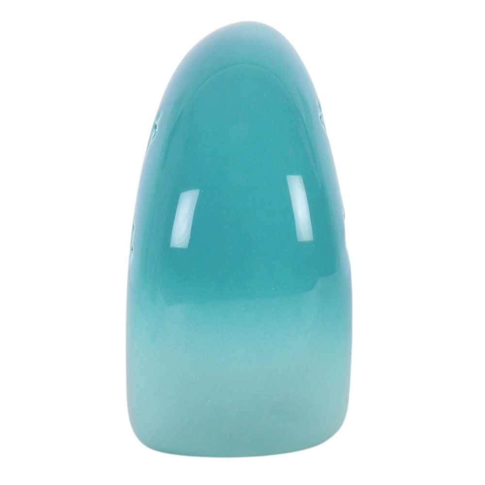 Blue Pastel Crescent Moon Oil Burner