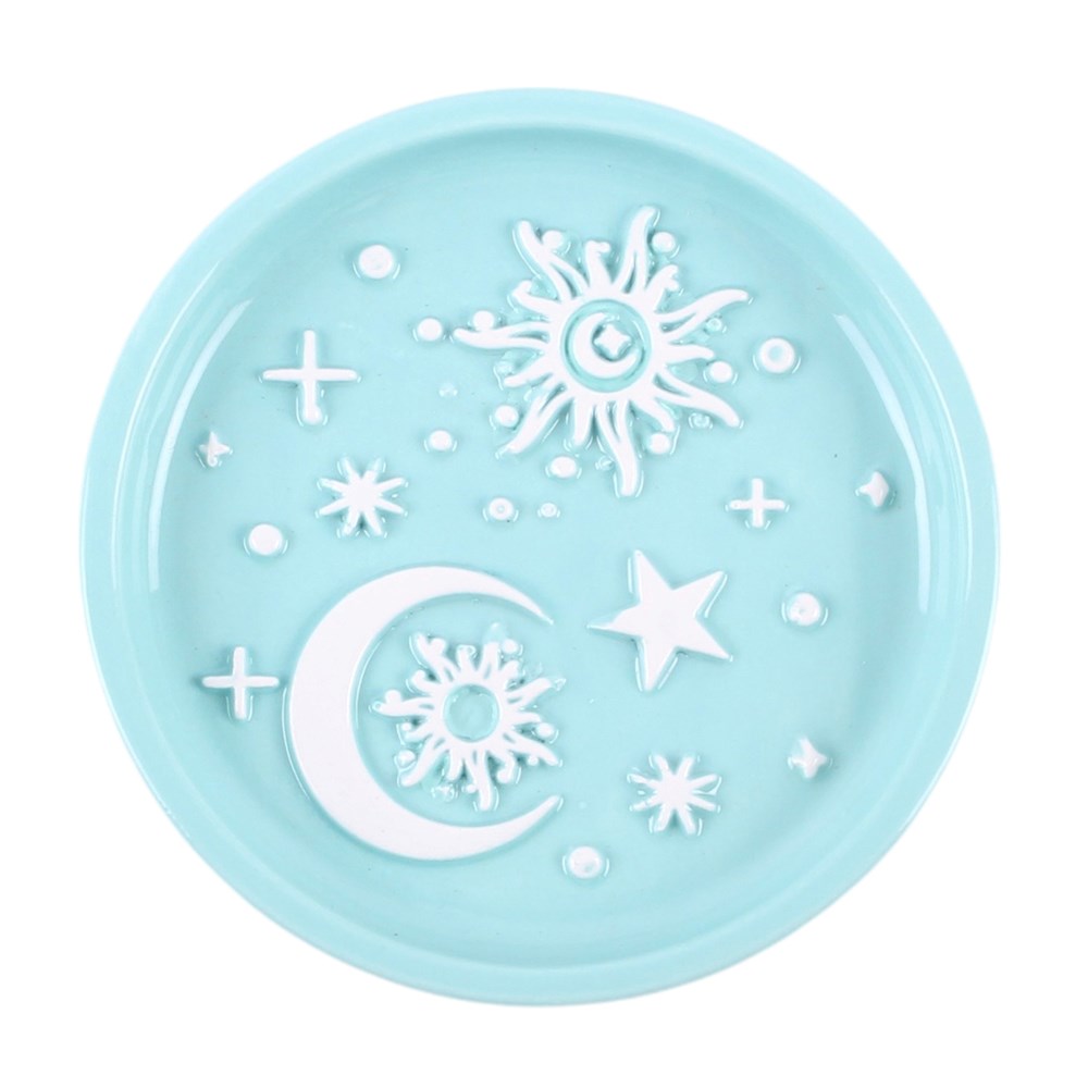 Blue Moon &amp; Sun Trinket Dish