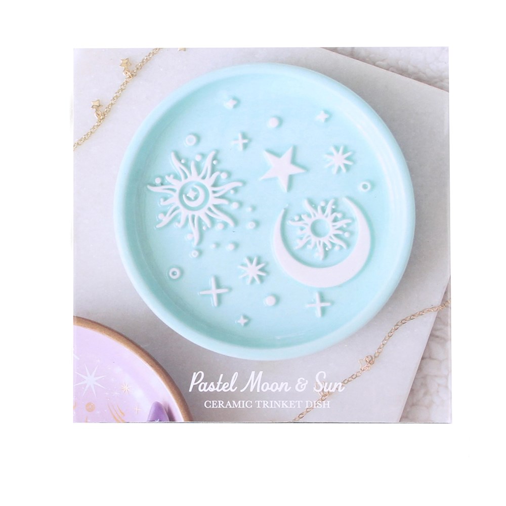 Blue Moon &amp; Sun Trinket Dish