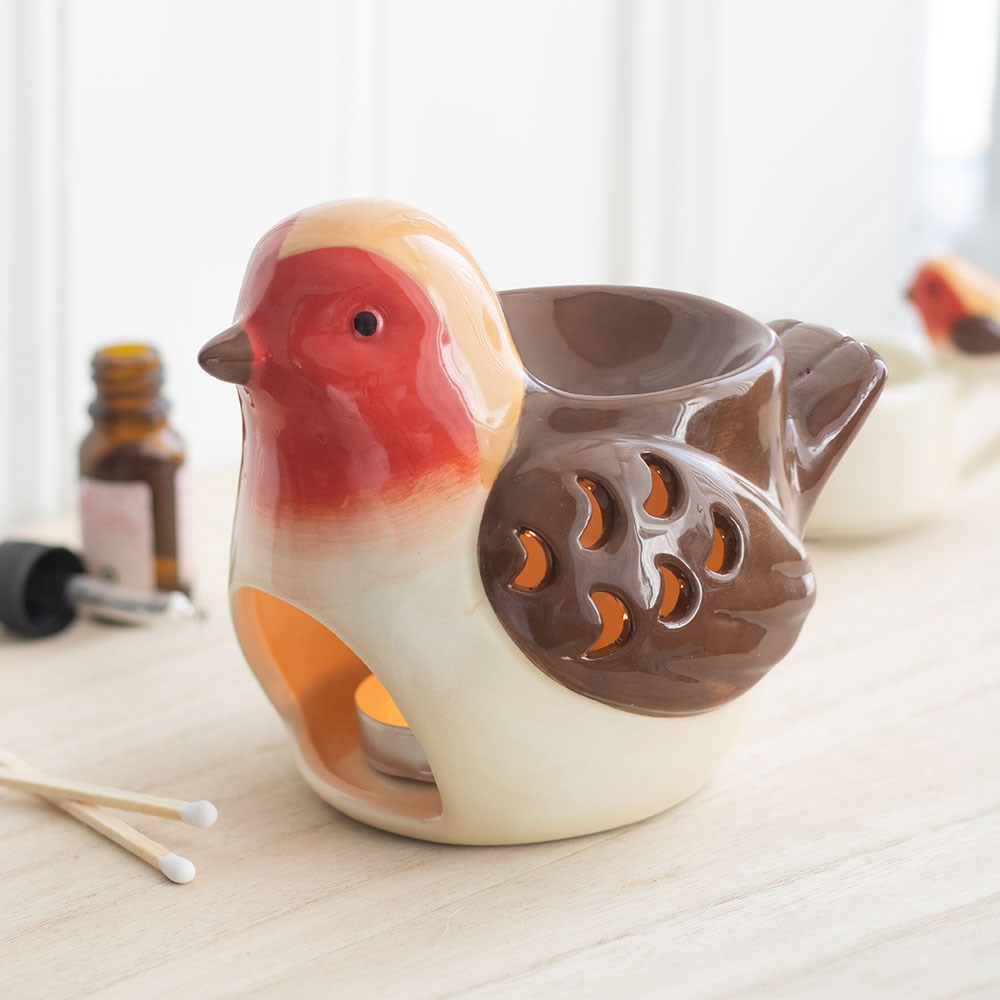 Robin Shaped Oil Burner &amp; Wax Warmer