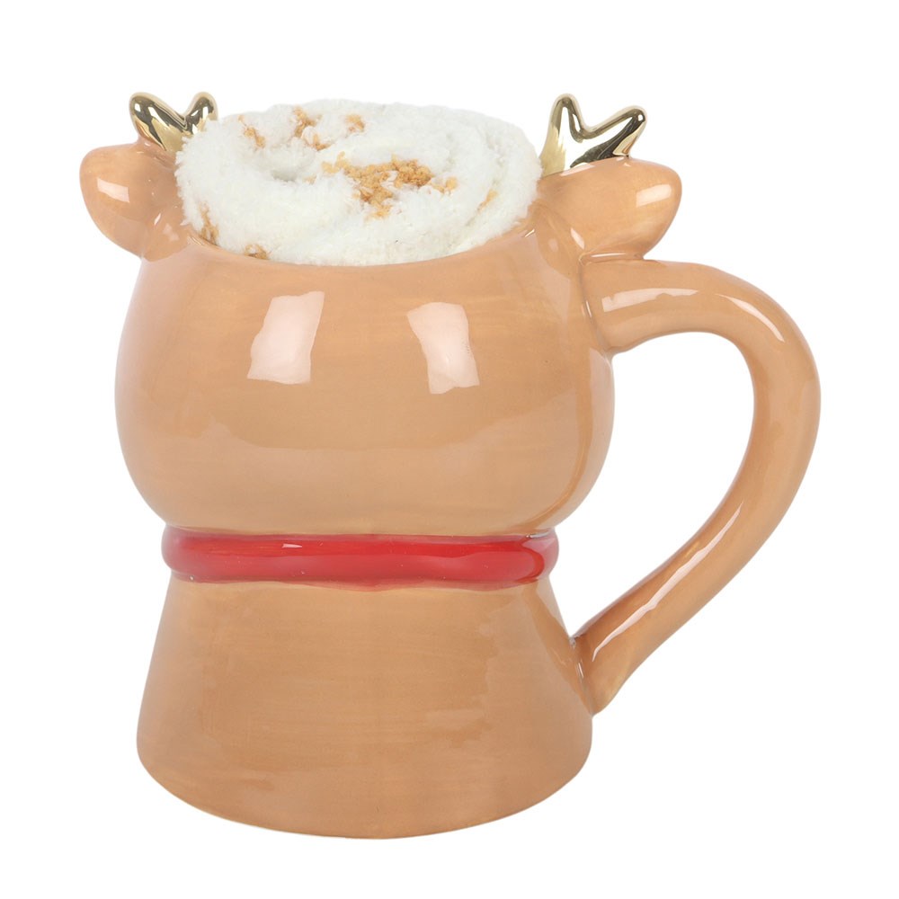 Ruby The Reindeer Mug &amp; Socks Set
