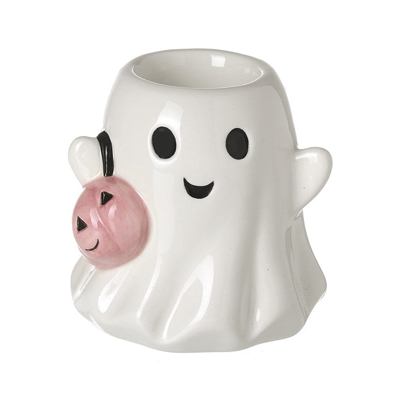 White Ghost Tealight Holder