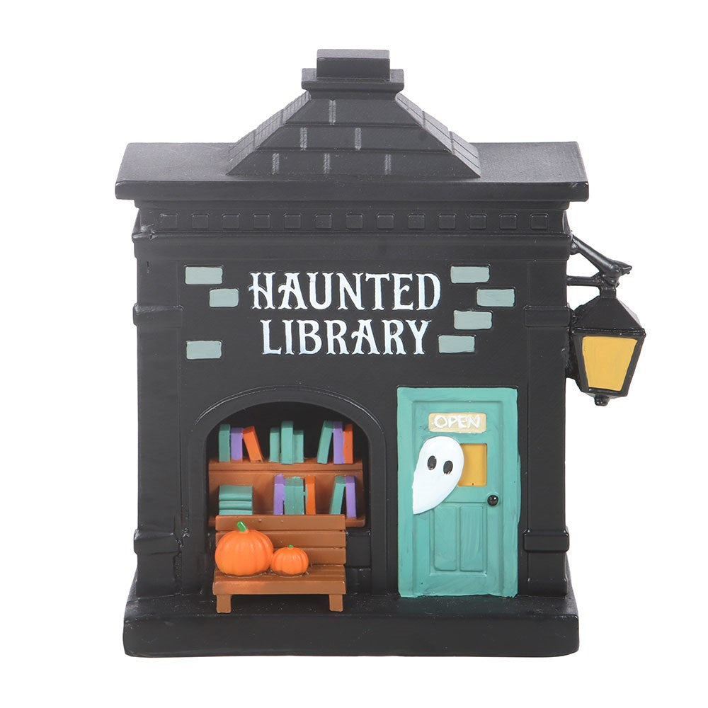 Haunted Library Light Up Decoration