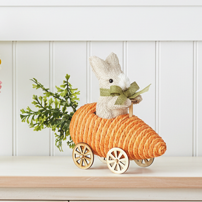 Bunny in Carrot Car
