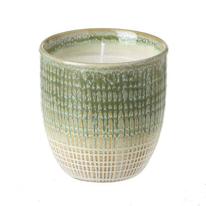 Mottled Green Fresh Scented Candle