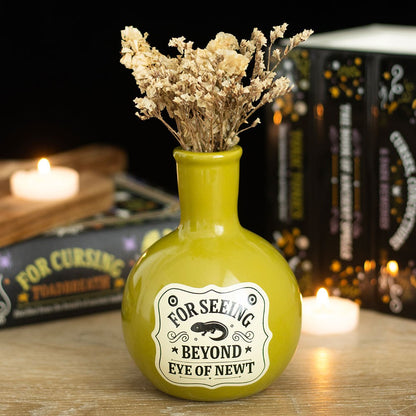 Eye Of Newt Potion Bottle Vase &amp; Candle Holder