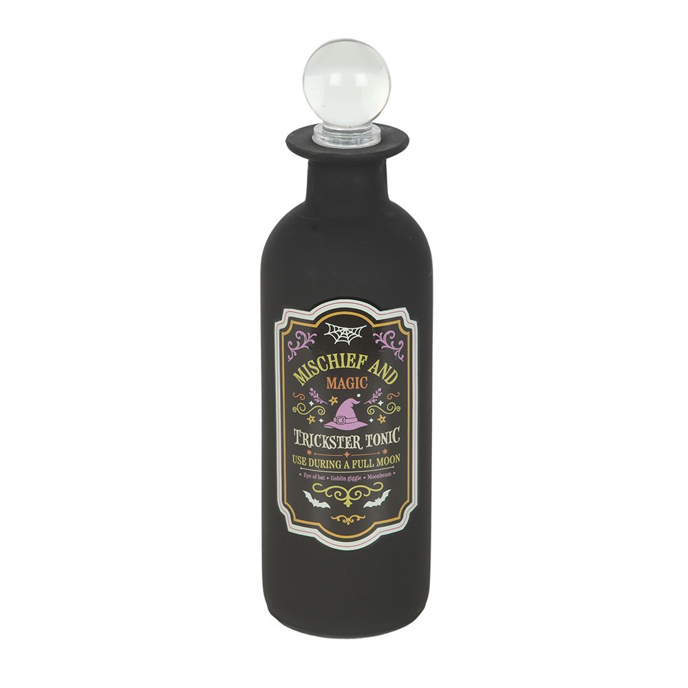 Mischief &amp; Magic Glass Potion Bottle