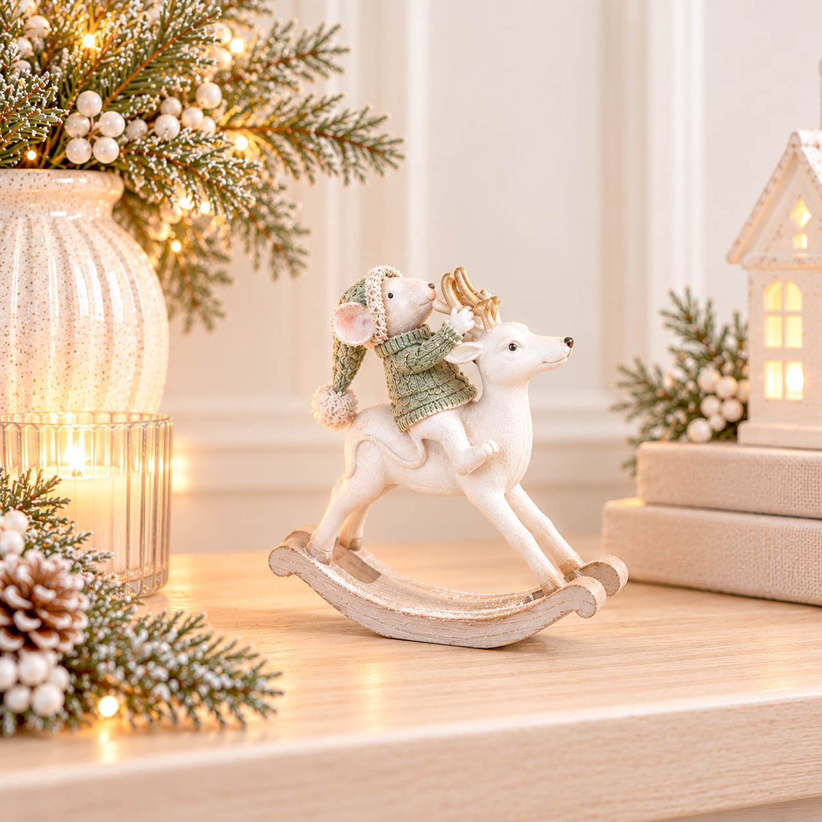 Mouse on Rocking Horse