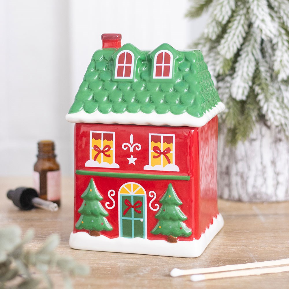 Christmas House Oil Burner